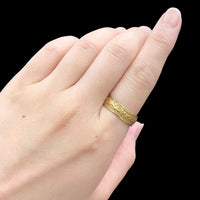 神殿のレリーフリング