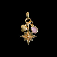 コンパスローズチャーム