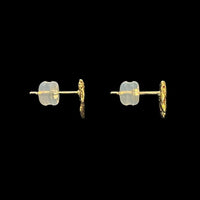 金のかけらピアス(苔)