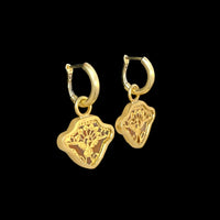 孔雀の記憶ピアス