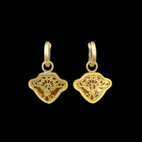 孔雀の記憶ピアス