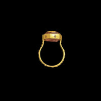 サファイアinトルマリンリング