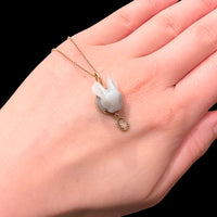 ホワイトラビットペンダント