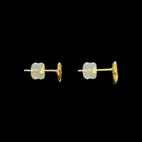 金のかけらピアス(小石)
