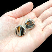 アゲートピアス