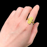 K24黄金の巡りリング