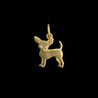 ダイヤの瞳のチワワチャーム