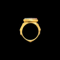 ブラッドストーン・牡羊リング