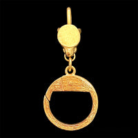 ヒョウチャームホルダー