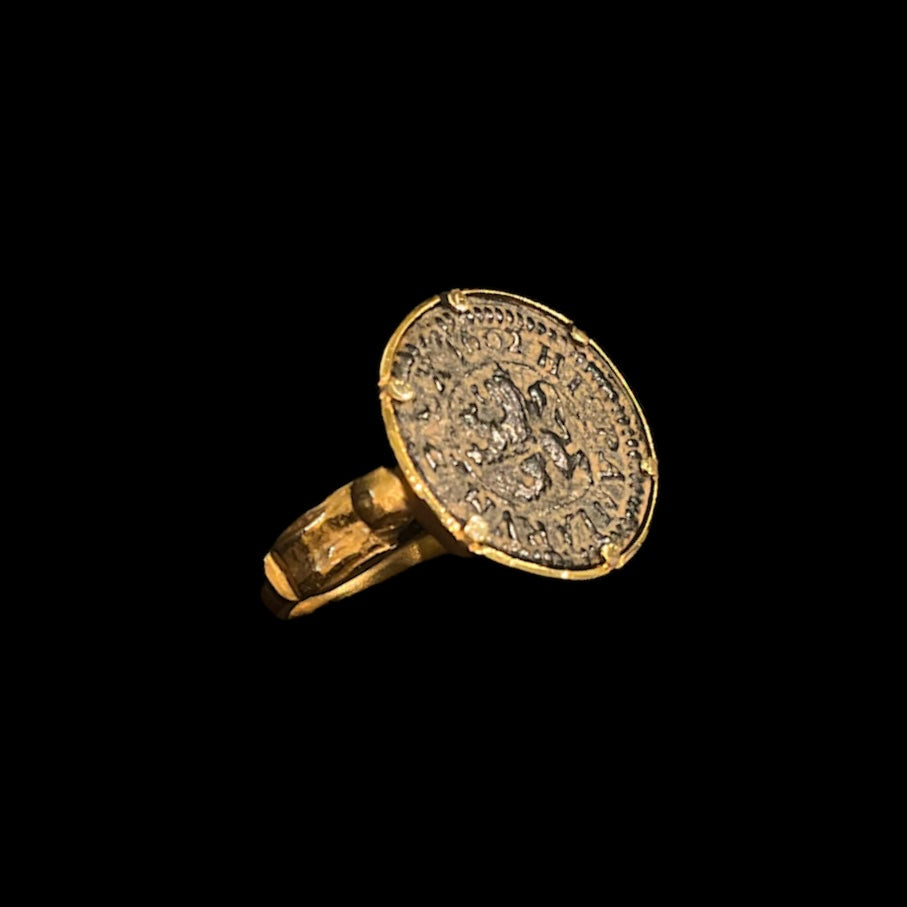 鴨アームコインリング | ばすらばすら