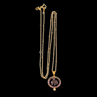 アメシスト・エレファントペンダント