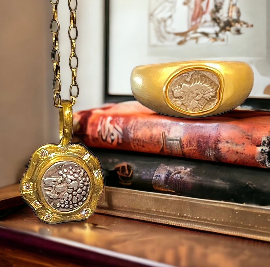 Ancient coins Jewelry
