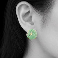 翠環ピアス
