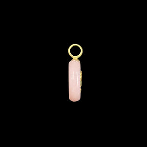 ピンクの瞳のハートスマイリング