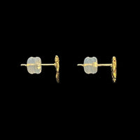 金のかけらピアス(苔)
