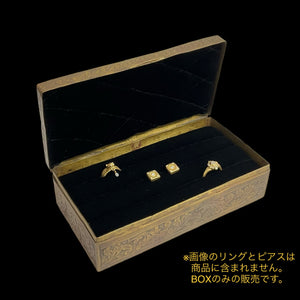 古花のジュエリーボックス