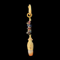 古代カメレオンピアス
