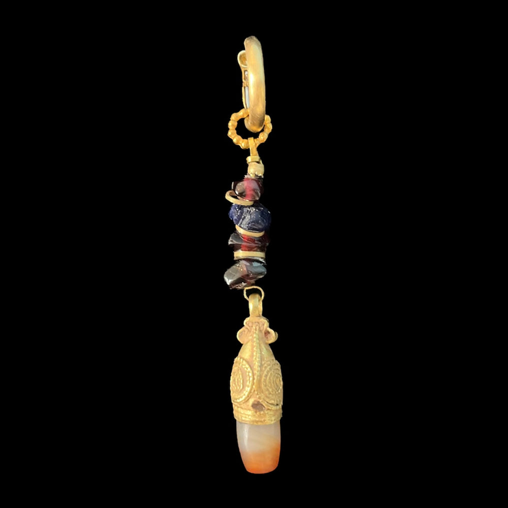古代カメレオンピアス