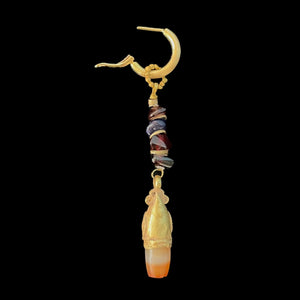 古代カメレオンピアス