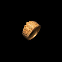 スカラベのレリーフリング
