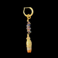 古代カメレオンピアス
